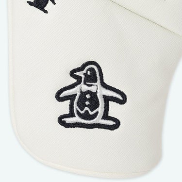 マンシングウェア Munsingwear　飛び刺繍 ピン型 パターカバー MG6FHC53U WH00 ホワイト　2026年モデル 詳細4
