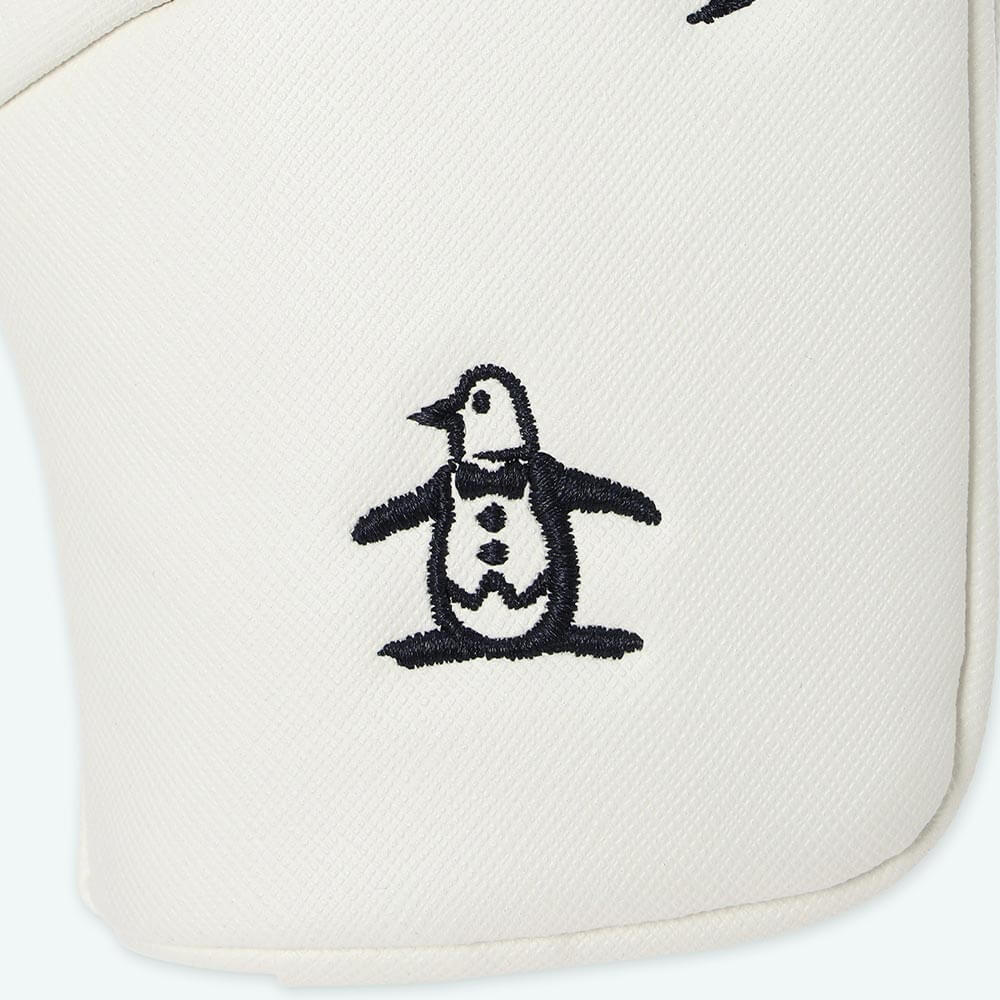 マンシングウェア Munsingwear　飛び刺繍 ピン型 パターカバー MG6FHC53U WH00 ホワイト　2026年モデル 詳細5