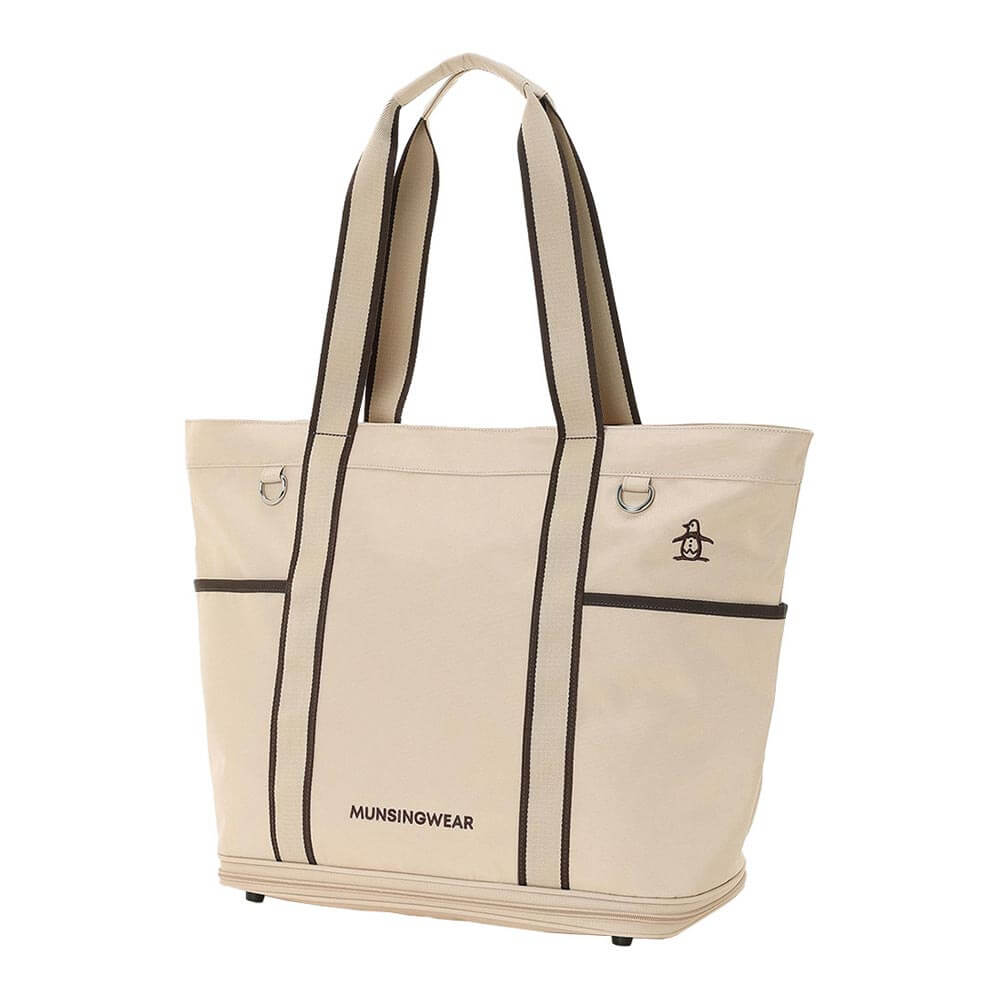 マンシングウェア Munsingwear　拡張式 トートバッグ MG6FTT02U BG00 ベージュ　2026年モデル 詳細1