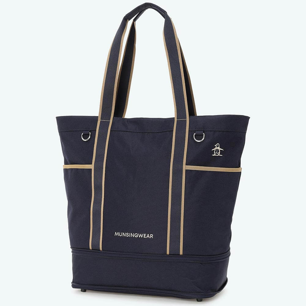 マンシングウェア Munsingwear　拡張式 トートバッグ MG6FTT02U NV00 ネイビー　2026年モデル 詳細4