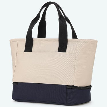 マンシングウェア Munsingwear　保冷2層式 バイカラー カートバッグ MG6FTT41U BG00 ベージュ　2026年モデル 詳細2