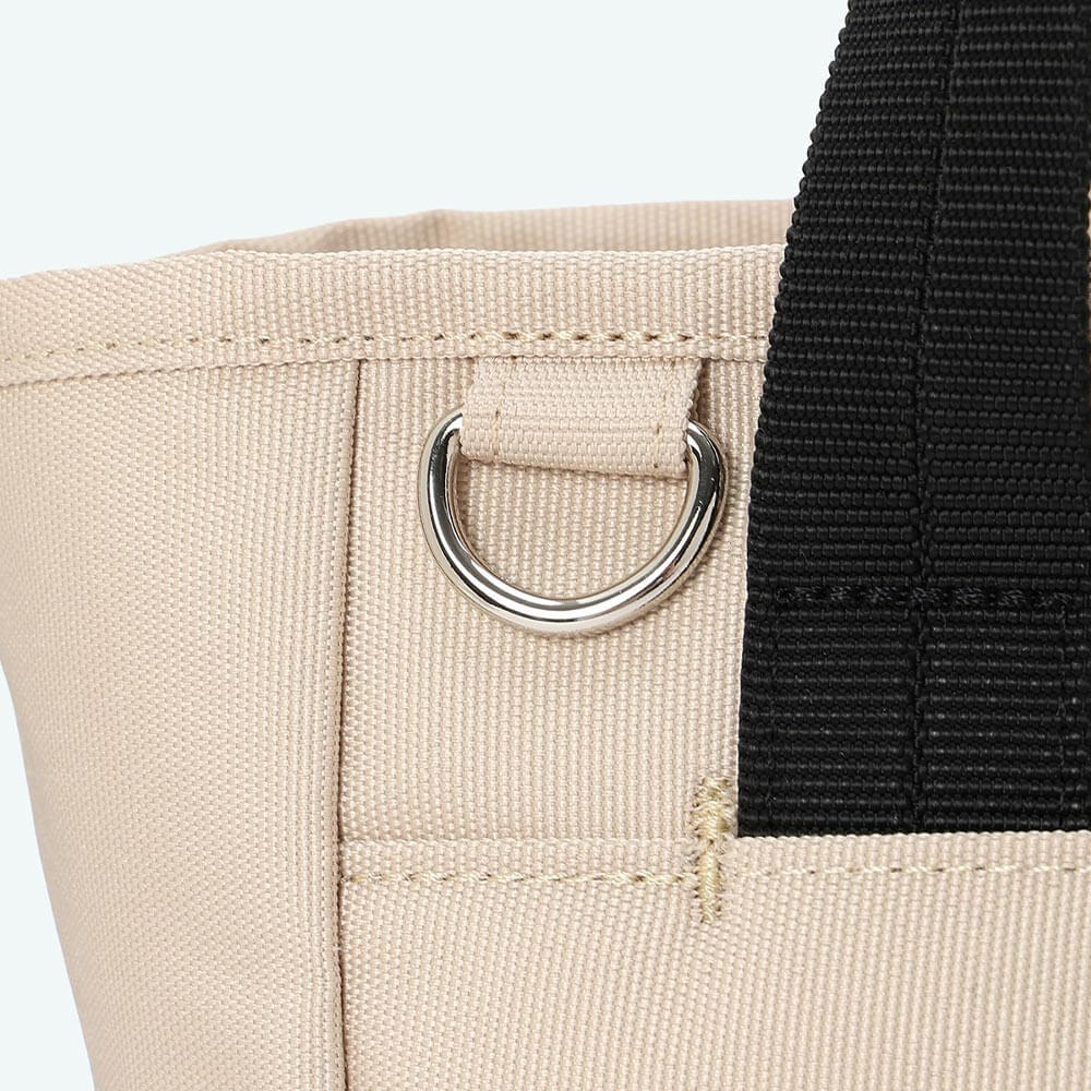 マンシングウェア Munsingwear　保冷2層式 バイカラー カートバッグ MG6FTT41U BG00 ベージュ　2026年モデル 詳細6