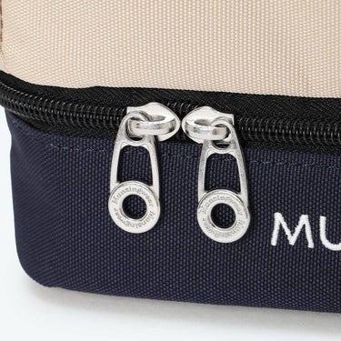 マンシングウェア Munsingwear　保冷2層式 バイカラー カートバッグ MG6FTT41U BG00 ベージュ　2026年モデル 詳細7