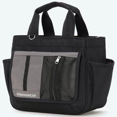 マンシングウェア Munsingwear　オーガナイザー機能付き 2WAY カートバッグ MG6FTT42U BK00 ブラック　2026年モデル 詳細2