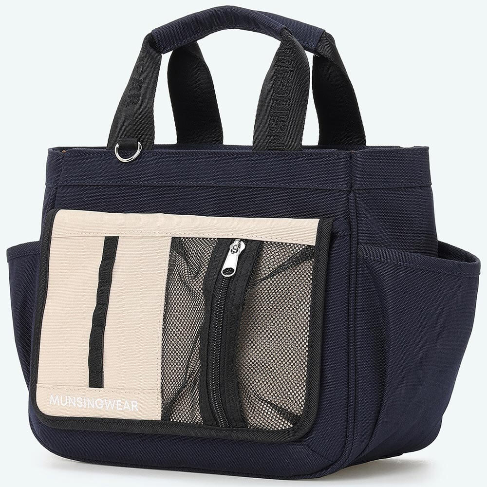 マンシングウェア Munsingwear　オーガナイザー機能付き 2WAY カートバッグ MG6FTT42U NV00 ネイビー　2026年モデル 詳細2