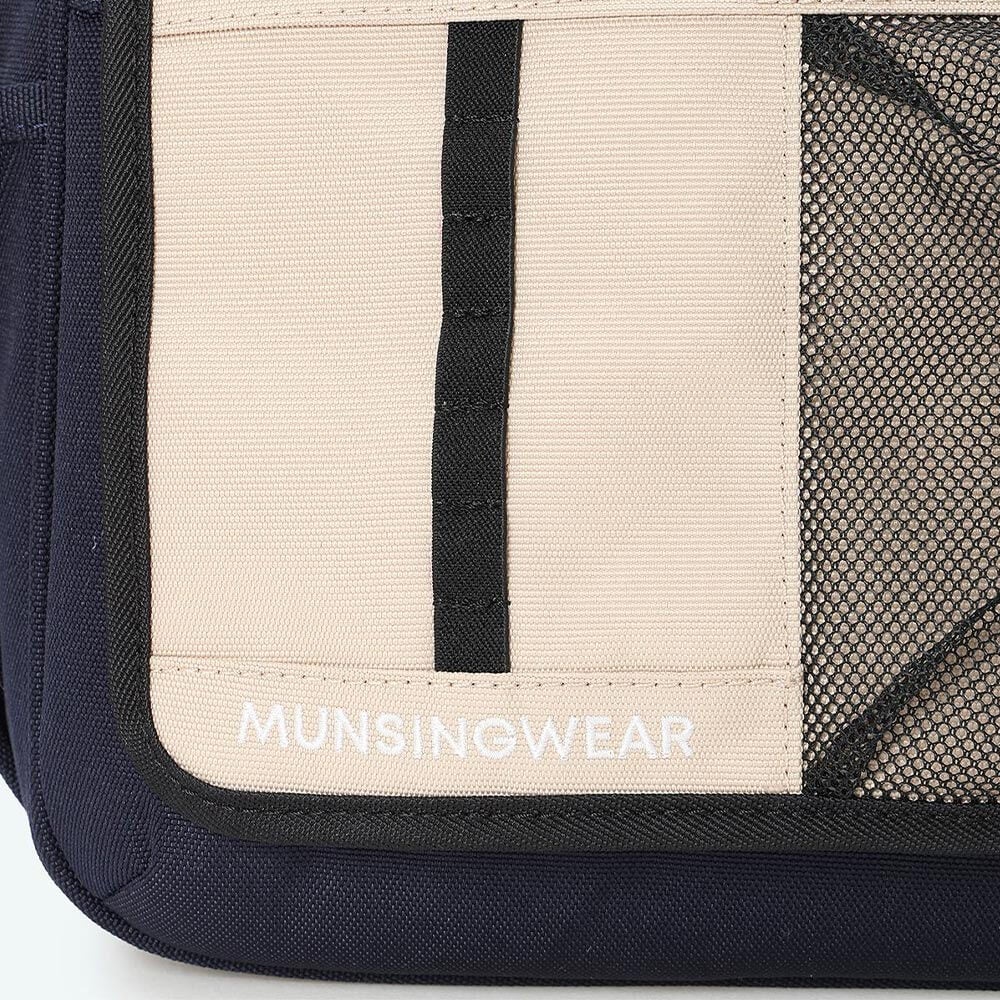 マンシングウェア Munsingwear　オーガナイザー機能付き 2WAY カートバッグ MG6FTT42U NV00 ネイビー　2026年モデル 詳細10