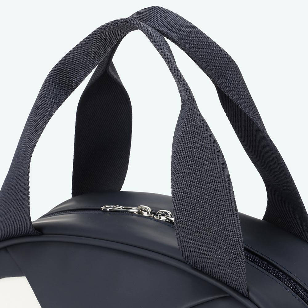 マンシングウェア Munsingwear　ペンギンフェイス カートバッグ MG6FTT57U NVWH ネイビー×ホワイト　2026年モデル 詳細5