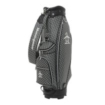 マンシングウェア Munsingwear　総柄 キャディバッグ MG6SCB06U BK00 ブラック　2026年モデル