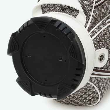 マンシングウェア Munsingwear　総柄 キャディバッグ MG6SCB06U BW00 ブラウン　2026年モデル 詳細9