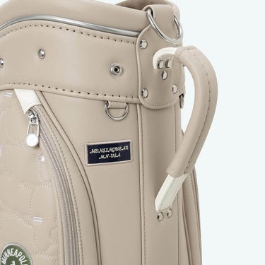 マンシングウェア Munsingwear　レディース ペンギンキルティング キャディバッグ MG6FCB07L BG00 ベージュ　2026年モデル 詳細9