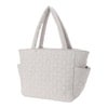 マンシングウェア Munsingwear　レディース ペンギンキルティング トートバッグ MG6FTT03L GY00 グレー　2026年モデル 詳細1