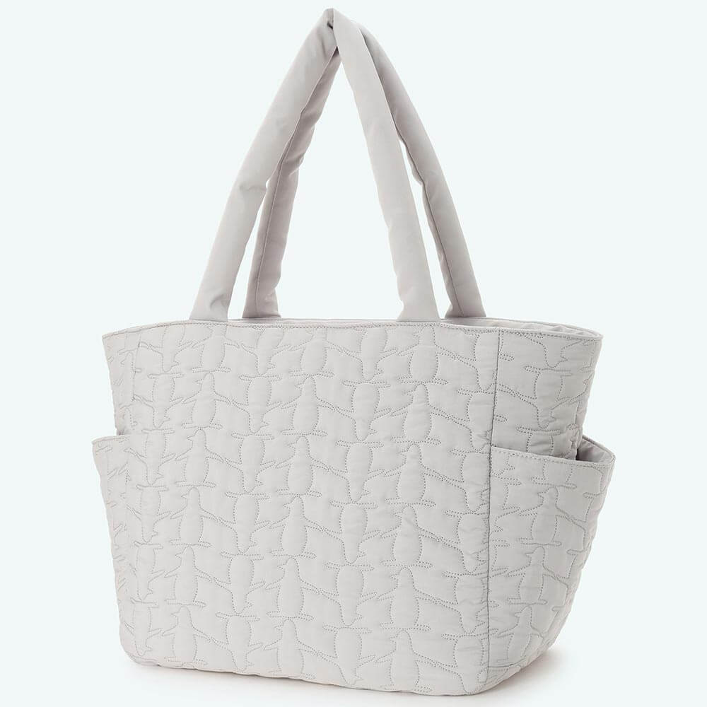 マンシングウェア Munsingwear　レディース ペンギンキルティング トートバッグ MG6FTT03L GY00 グレー　2026年モデル 詳細2