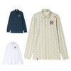 ルコック Le coq sportif　メンズ ランダムジャカード 長袖 ポロシャツ LG6FLS03M　2026年モデル