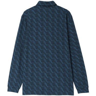 ルコック Le coq sportif　メンズ ランダムジャカード 長袖 ポロシャツ LG6FLS03M　2026年モデル 詳細5
