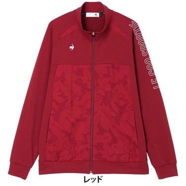 ルコック Le coq sportif　メンズ リーフ柄 ハイブリット 長袖 スウェット LG6FSW50M　2026年モデル 詳細4