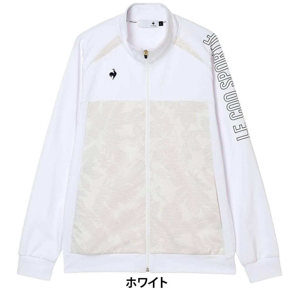 ルコック Le coq sportif　メンズ リーフ柄 ハイブリット 長袖 スウェット LG6FSW50M　2026年モデル 詳細6