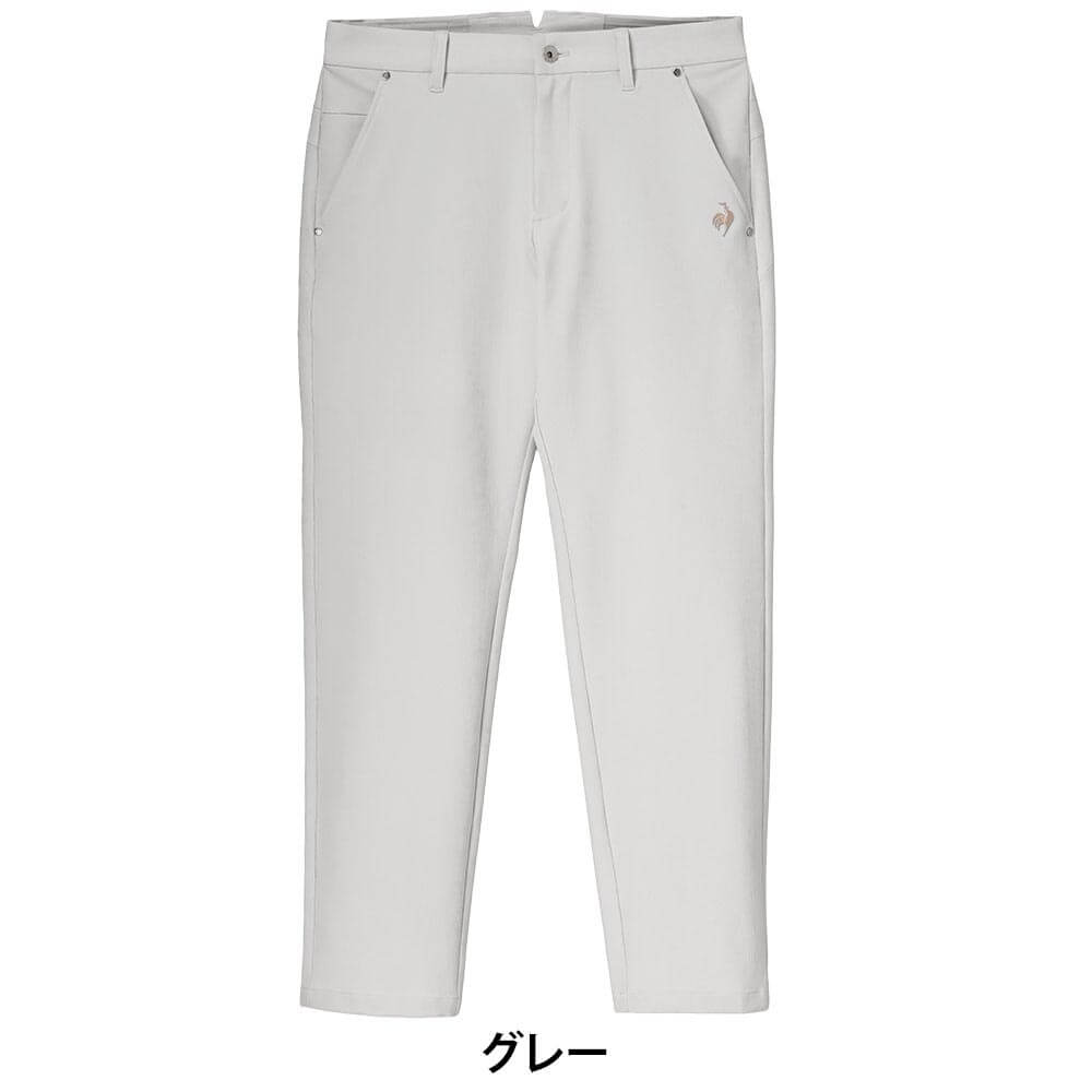 ルコック Le coq sportif　メンズ 全方向ストレッチ リーフジャカード テーパードパンツ LG6FLP53M　2026年モデル 詳細4