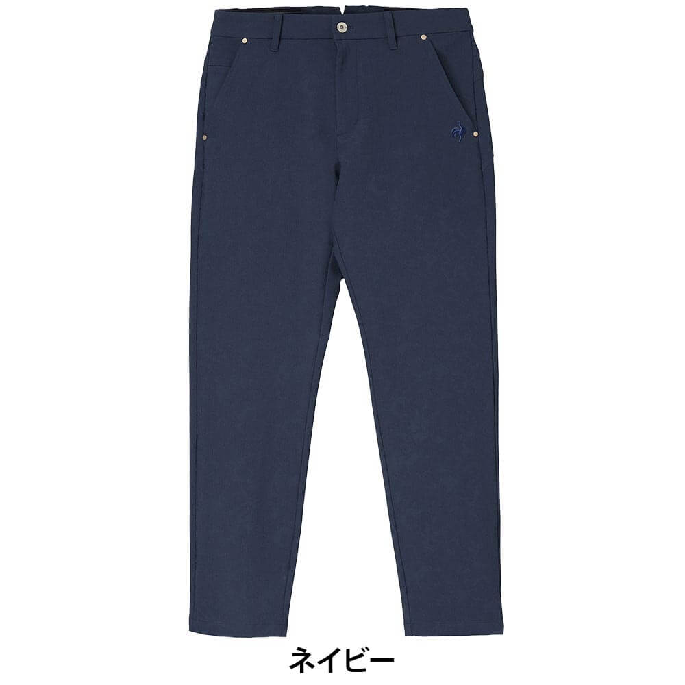 ルコック Le coq sportif　メンズ 全方向ストレッチ リーフジャカード テーパードパンツ LG6FLP53M　2026年モデル 詳細6