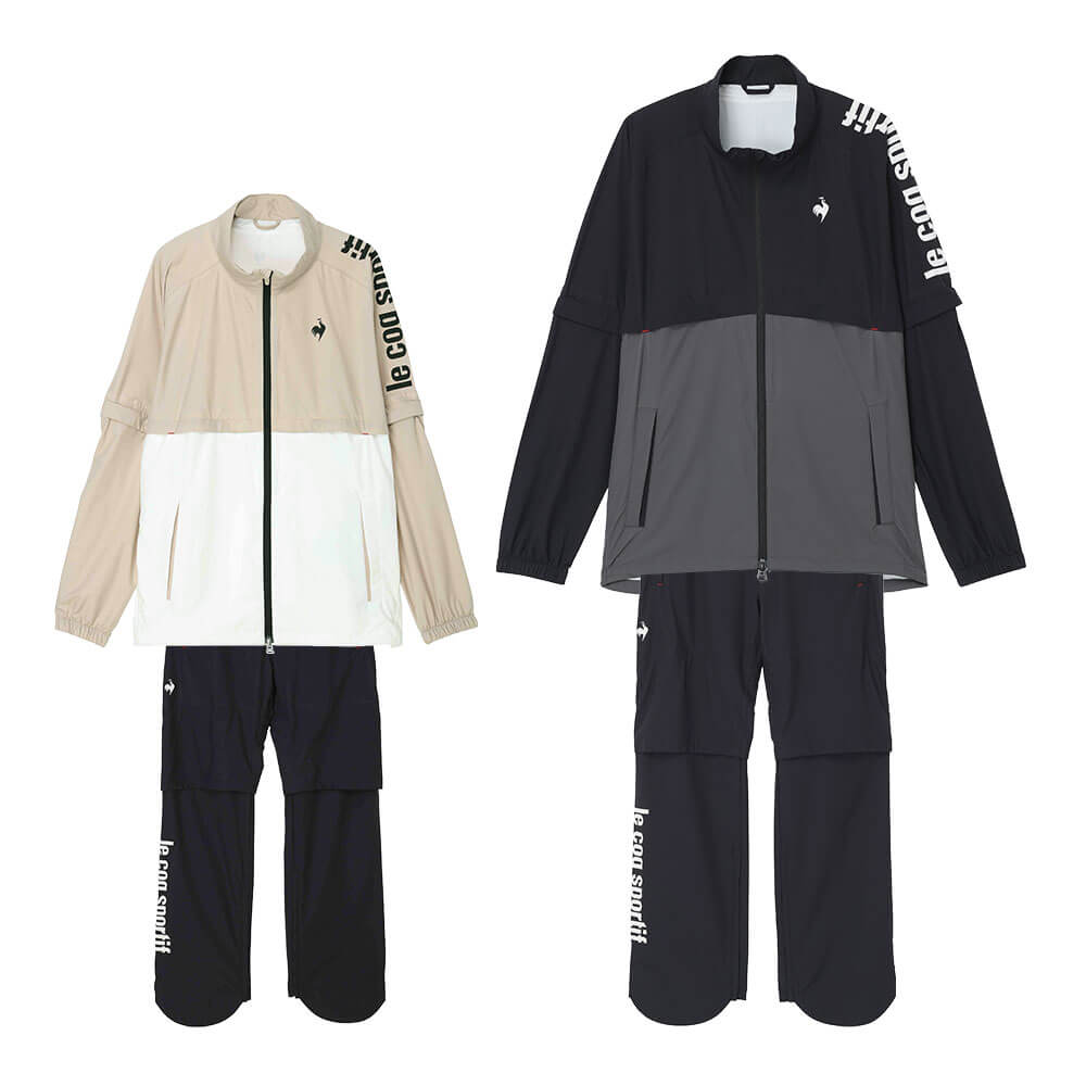 ルコック Le coq sportif　メンズ レインウェア 上下セット LG6FRW00M　2026年モデル 詳細1