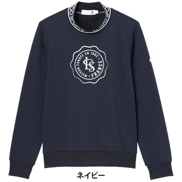 ルコック Le coq sportif　レディース 長袖 モックネック スウェット LG6FSW00L　2026年モデル 詳細2