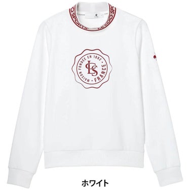 ルコック Le coq sportif　レディース 長袖 モックネック スウェット LG6FSW00L　2026年モデル 詳細4