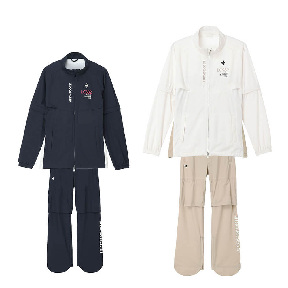 ルコック Le coq sportif　レディース 上下セット レインウェア LG6FRW00L　2026年モデル 詳細1