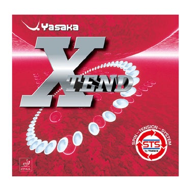 ヤサカ Yasaka　Xtend エクステンド 卓球ラバー B-43 レッド Yasaka卓球ラバーのパッケージ正面