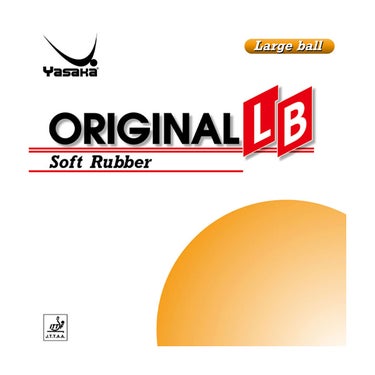 ヤサカ Yasaka　ラージボール用 Original LB オリジナルLB 卓球ラバー B-67 ブラック Yasaka卓球ラバーのパッケージ正面