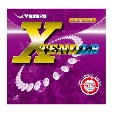 ヤサカ Yasaka　Xtend LB エクステンドLB 卓球ラバー B-65 レッドー Yasaka卓球ラバーのパッケージ正面