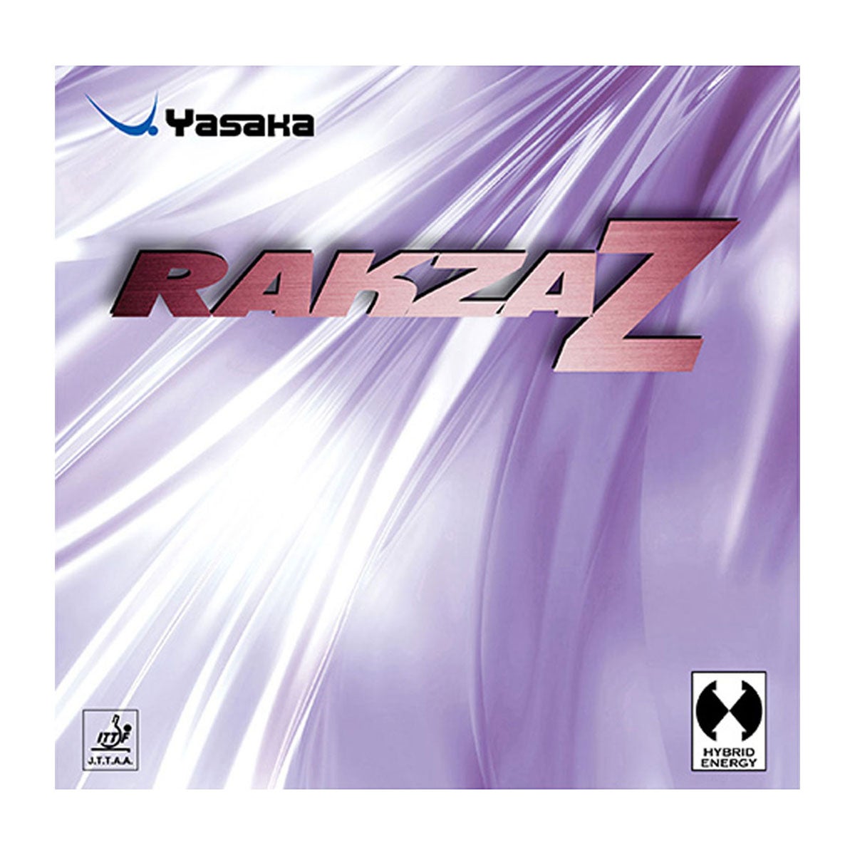 ヤサカ Yasaka　Rakza Z ラクザZ ハイブリッドエナジー型 裏ソフト 卓球ラバー B-87 レッド Yasaka卓球ラバーのパッケージ正面