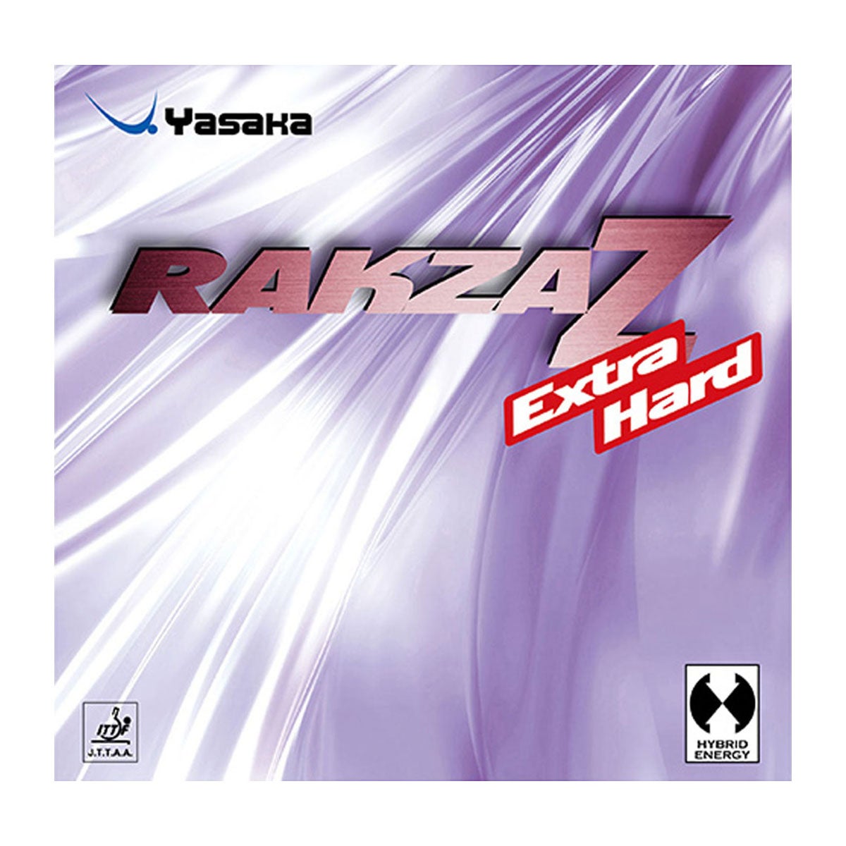 ヤサカ Yasaka　Rakza Z Extra HARD ラクザZ エクストラハード ハイブリッドエナジー型 裏ソフト 卓球ラバー B-88 ブラック Yasaka卓球ラバーのパッケージ正面