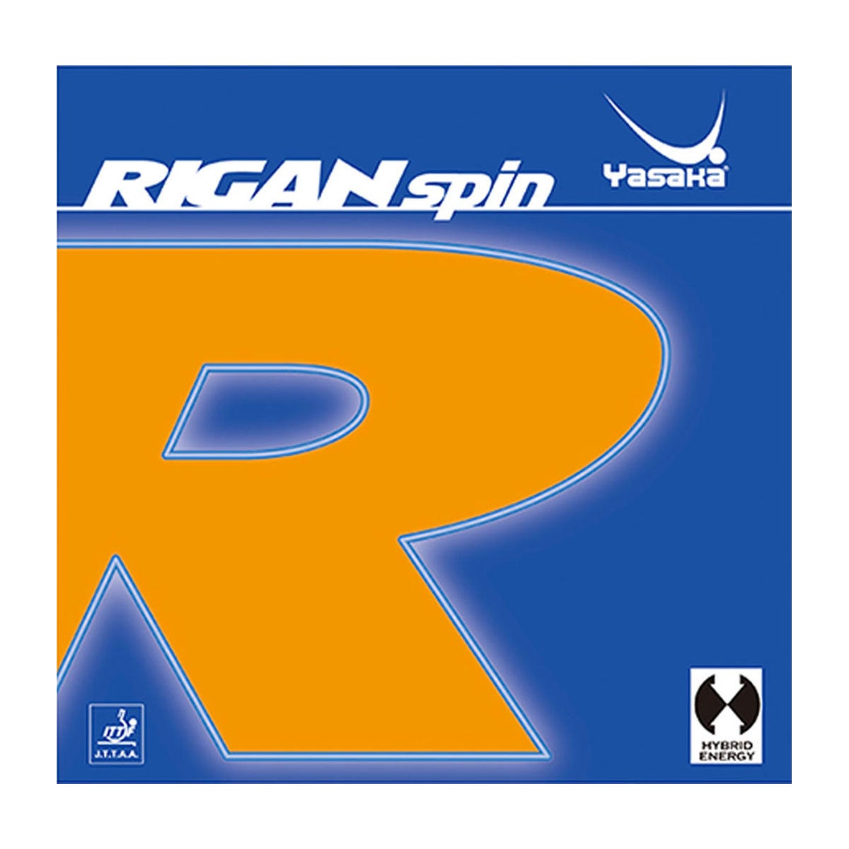 ヤサカ Yasaka　Rigan Spin ライガンスピン 卓球ラバー B-86 レッド Yasaka卓球ラバーのパッケージ正面
