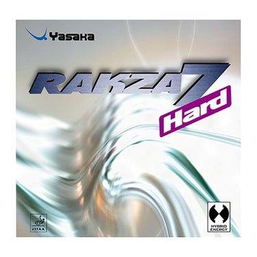 ヤサカ Yasaka　Rakza 7 HARD ラクザ7ハード 卓球ラバー B-79 レッド Yasaka卓球ラバーのパッケージ正面