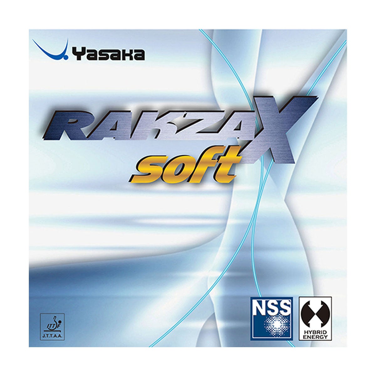 ヤサカ Yasaka　Rakza X SOFT ラクザX ソフト 卓球ラバー B-83 ブラック Yasaka卓球ラバーのパッケージ正面