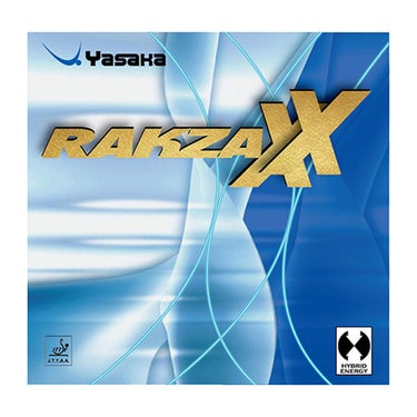 ヤサカ Yasaka　Rakza XX ラクザXX 卓球ラバー B-89 ブラック Yasaka卓球ラバーのパッケージ正面