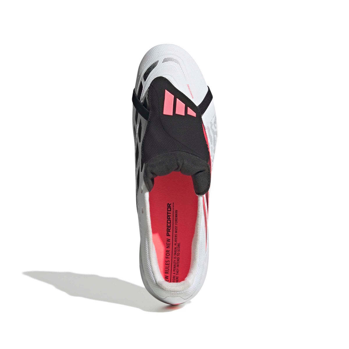 アディダス adidas　プレデター LEAGUE フォールディングシュータン HG サッカースパイク / 土・人工芝・天然芝用 / Predator League Fold-Over Tongue Hard Ground Football Boots IH7198 フットウェアホワイト/ソーラー 詳細2