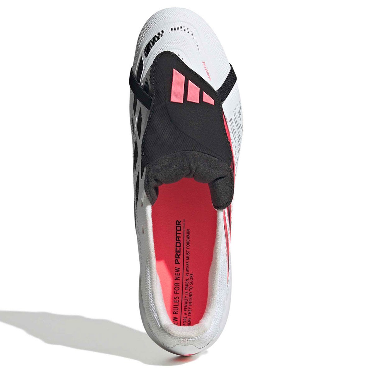 アディダス adidas　プレデター LEAGUE フォールディングシュータン HG サッカースパイク / 土・人工芝・天然芝用 / Predator League Fold-Over Tongue Hard Ground Football Boots IH7198 フットウェアホワイト/ソーラー 詳細2