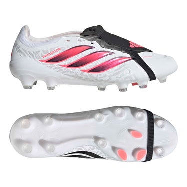 アディダス adidas　プレデター LEAGUE フォールディングシュータン HG サッカースパイク / 土・人工芝・天然芝用 / Predator League Fold-Over Tongue Hard Ground Football Boots IH7198 フットウェアホワイト/ソーラー 詳細9