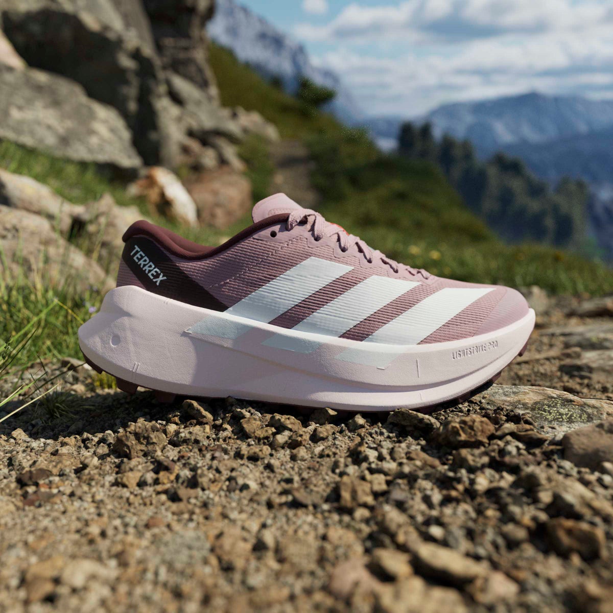 アディダス adidas　テレックス アグラヴィック SL トレイル ランニング / Terrex Agravic SL Trail Running KH8803 マジックモーブ/フットウェアホワイト/マルーン　2026年モデル 詳細9