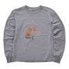 ティートンブロス TETON BROS　スキーウェア Tシャツ TBロゴロープロングスリーブティー TB Logo Lope L/S Tee TB263-48M-gy 2026-2027 Gray