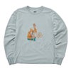 ティートンブロス TETON BROS　スキーウェア Tシャツ TBロゴロープロングスリーブティー TB Logo Lope L/S Tee TB263-48M-lgr 2026-2027 Light Green