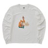 ティートンブロス TETON BROS　スキーウェア Tシャツ TBロゴロープロングスリーブティー TB Logo Lope L/S Tee TB263-48M-wh 2026-2027 White