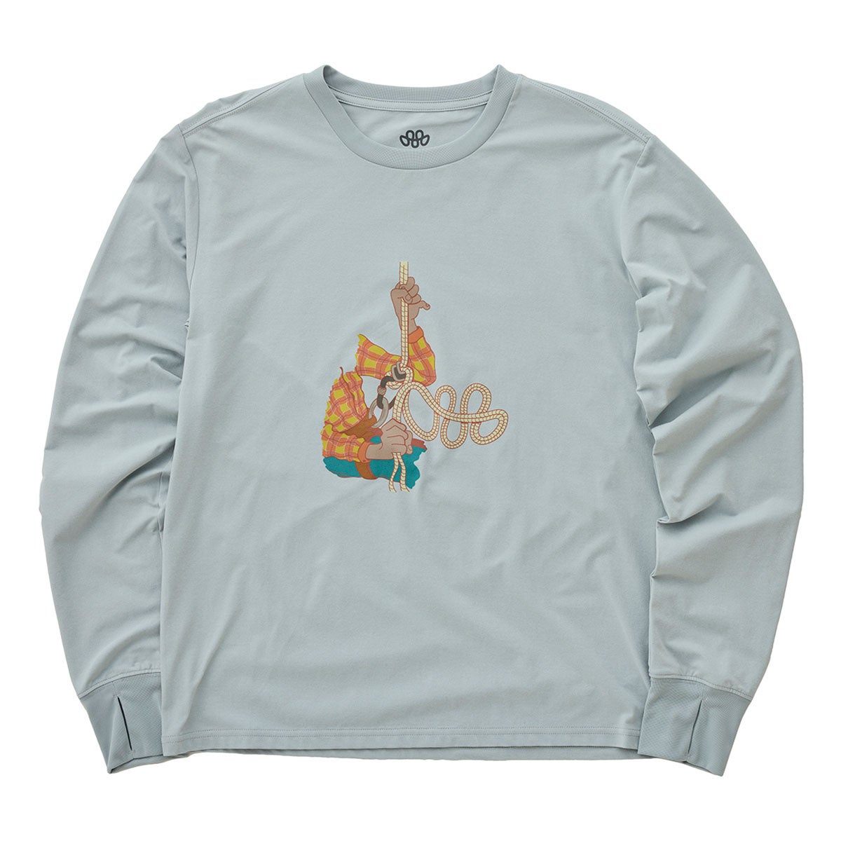 ティートンブロス TETON BROS　スキーウェア Tシャツ ウィメンズTBロゴロープロングスリーブティー WS TB Logo Lope L/S Tee TB263-48W-lgr 2026-2027 Light Green