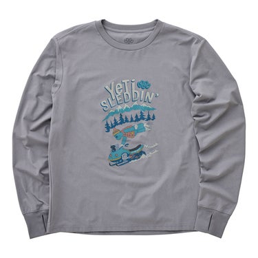 ティートンブロス TETON BROS　スキーウェア Tシャツ イエティロングスリーブティー Yeti L/S Tee TB263-49M-gy 2026-2027 Gray
