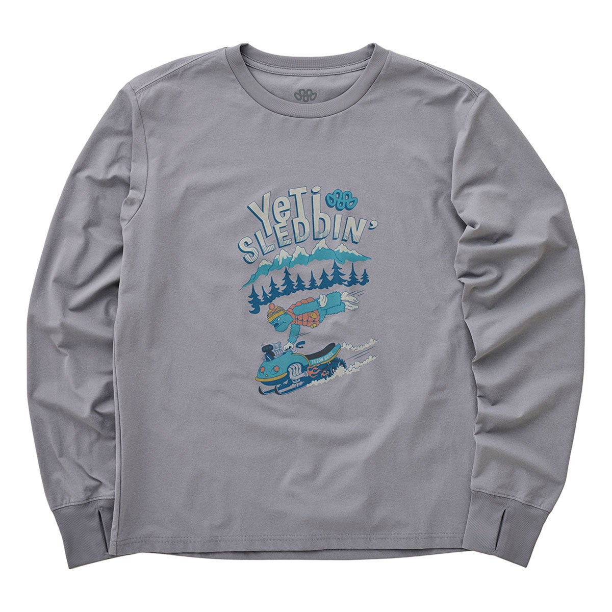 ティートンブロス TETON BROS　スキーウェア Tシャツ ウィメンズイエティロングスリーブティー WS Yeti L/S Tee TB263-49W-gy 2026-2027 Gray
