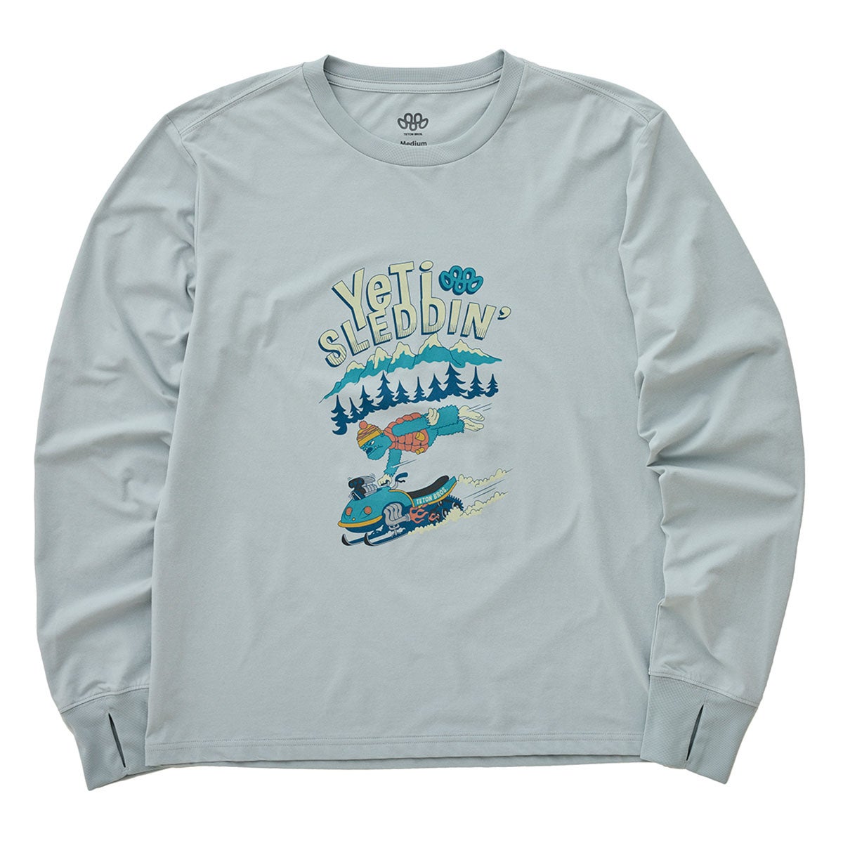 ティートンブロス TETON BROS　スキーウェア Tシャツ ウィメンズイエティロングスリーブティー WS Yeti L/S Tee TB263-49W-lgr 2026-2027 Light Green