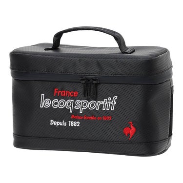 【fwプロパー】ルコック メンズ 保冷保温機能付き カートポーチ LG5FTT44M BKRD ブラック×レッド ブラック×レッド