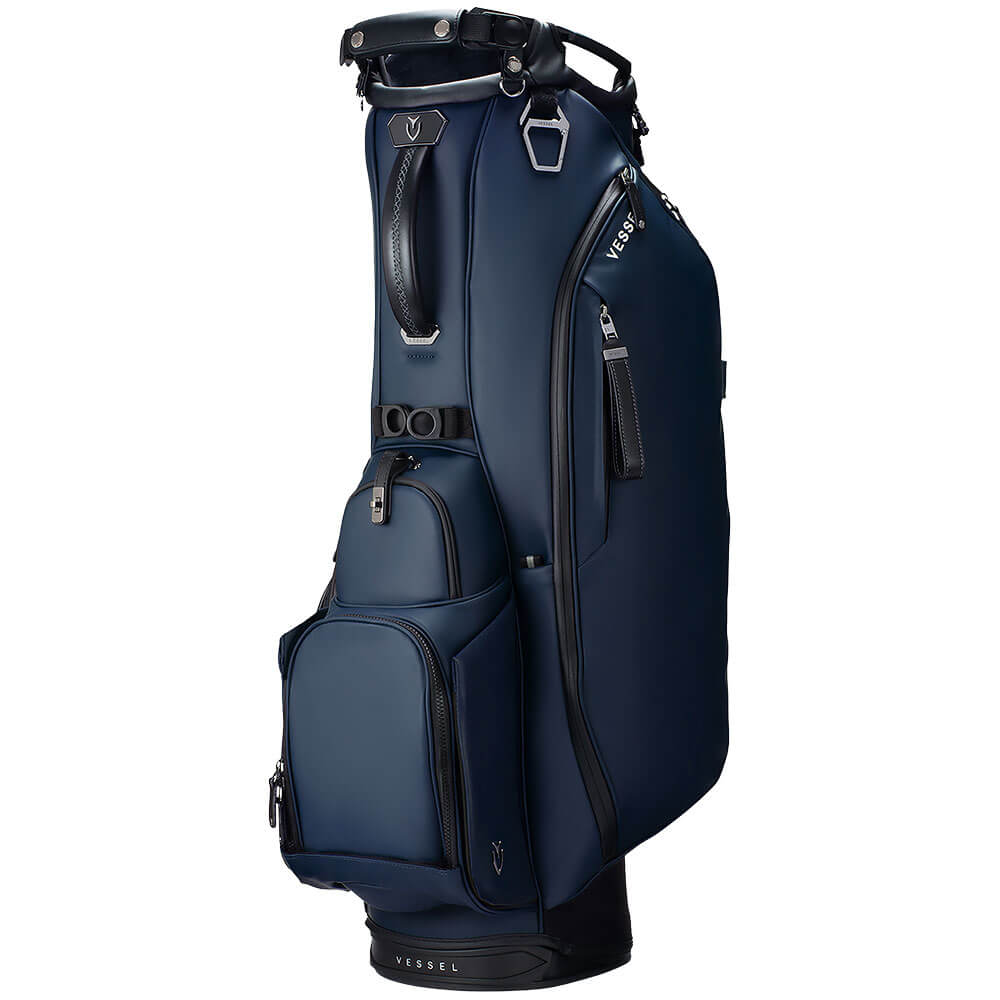 VESSEL ヴェゼル メンズ PLAYER 6.0 Navy SINGLE プレイヤー6.0 スタンド キャディバッグ ネイビー 詳細3