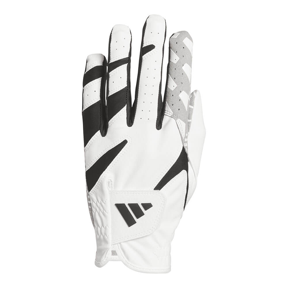 アディダス adidas　STICKYFIT GL スティッキーフィット メンズ ゴルフグローブ MCE77 KF9388 ホワイト　2026年モデル ホワイト