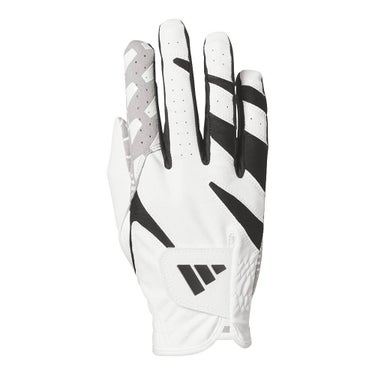 アディダス adidas　STICKYFIT GL スティッキーフィット メンズ 右手用 ゴルフグローブ MCE77 KF9388 ホワイト　2026年モデル ホワイト